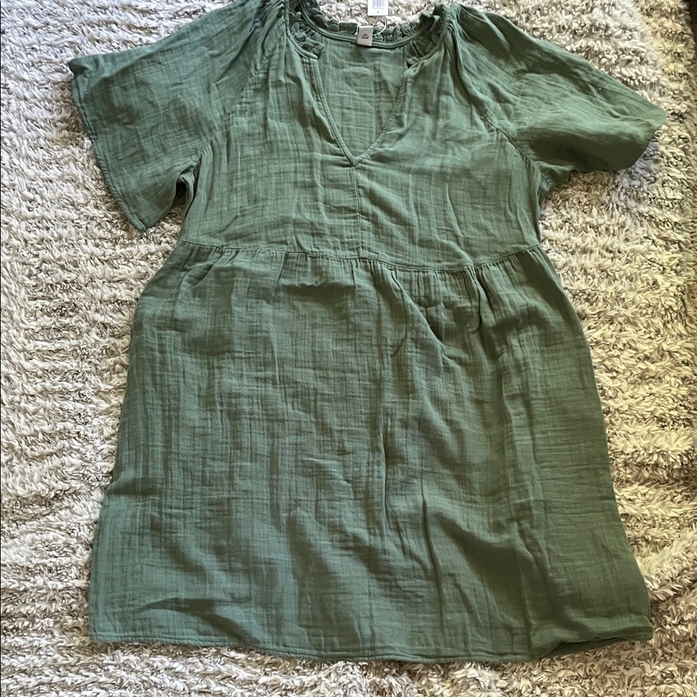 Old Navy Sage Green Women's Dress